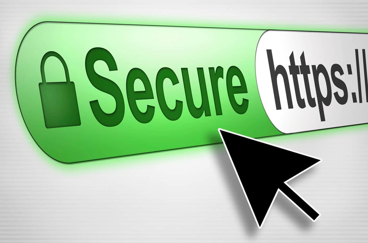 SSL certificate lock